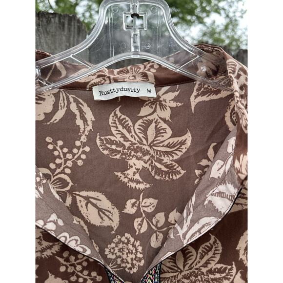 Rusttydustty Brown maxi dress | Size Medium - Picture 3 of 3